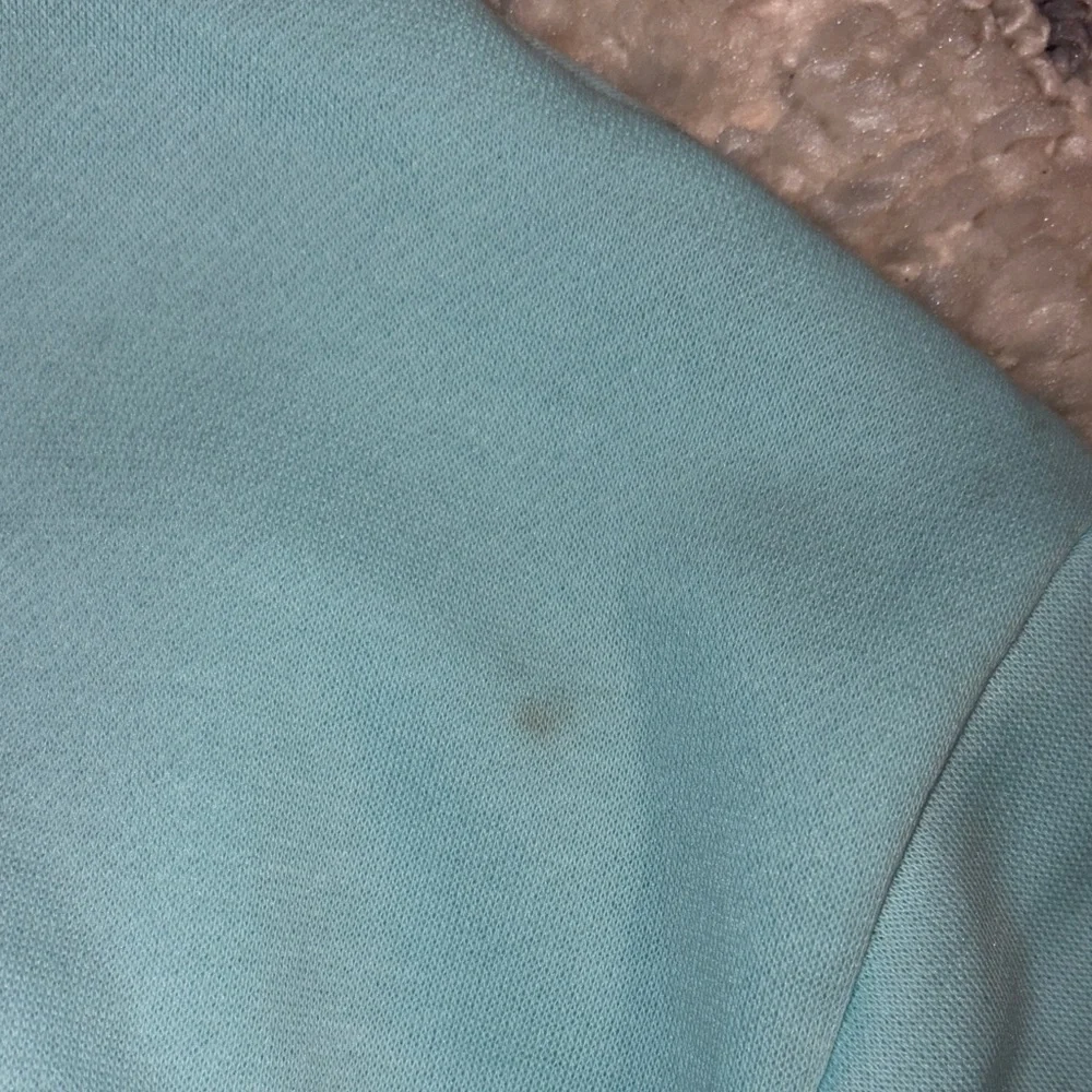 Justice Light Blue Smiley Face Hoodie
